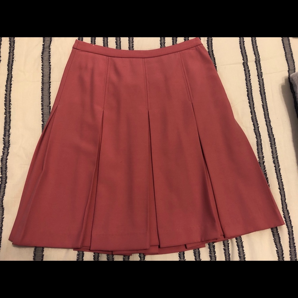 J.Crew Pink Gaberdine Skirt